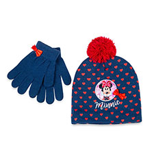 Children&#39;s Minnie Mouse Hat &amp; Glove Set