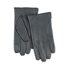 Isotoner Mens Smartouch Water Repellent 3 Point Gloves 