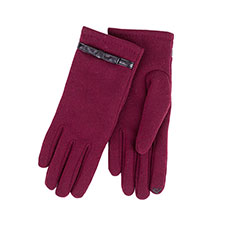  Isotoner Ladies Thermal Glove with Strap &amp; Bow &amp; Smart Touch  